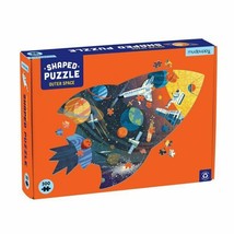Mudpuppy Outer Space Shaped Scene Puzzle 300 Pieces 23X16 inches  Ages 7... - £13.29 GBP