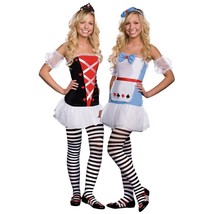 Dreamgirl Alice Tea for Two Reversible Teen Costume Size Large (11-13) - $22.69