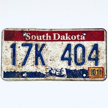 2006 United States South Dakota Great Faces Passenger License Plate 17K 404 - €11,17 EUR