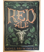 Odell Brewing Red Ale Goat Metal Beer Sign Colorado Craft Fort Collins M... - £31.45 GBP