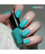Teal Matte Nail Polish | Long-Lasting Quick-Dry Fashion Lacquer | Vibran... - $11.10 CAD
