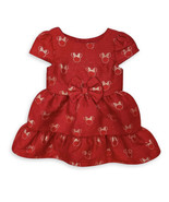 Disney Store Minnie Mouse Red/Gold Holiday Dress for Baby Girl Sz 3-6M NEW - £27.21 GBP