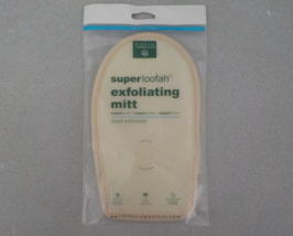 Earth Therapeutics Super Loofah Exfoliating Mitt Abrasive Side &amp; Soft Side Niop - £8.01 GBP