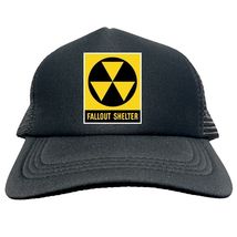 FALLOUT SHELTER FUNNY Trucker Hat Cap Foam Baseball Logo Mesh HF0230 - $15.83