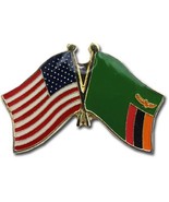 AES Wholesale Pack of 50 USA American &amp; Zambia Country Flag Bike Hat Cap... - $198.05 CAD
