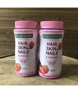 (2) Nature’s Bounty HAIR,SKIN &amp; NAILS gummies - 80Ct Each - EXP 10/26 - $371.70 MXN