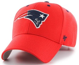 New England Patriots NFL &#39;47 MVP Audible Torch Red Hat Cap Adult Mens Adjustable - £18.43 GBP