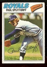 Kansas City Royals Paul Splittorff 1977 Topps # 534 Good - $0.50