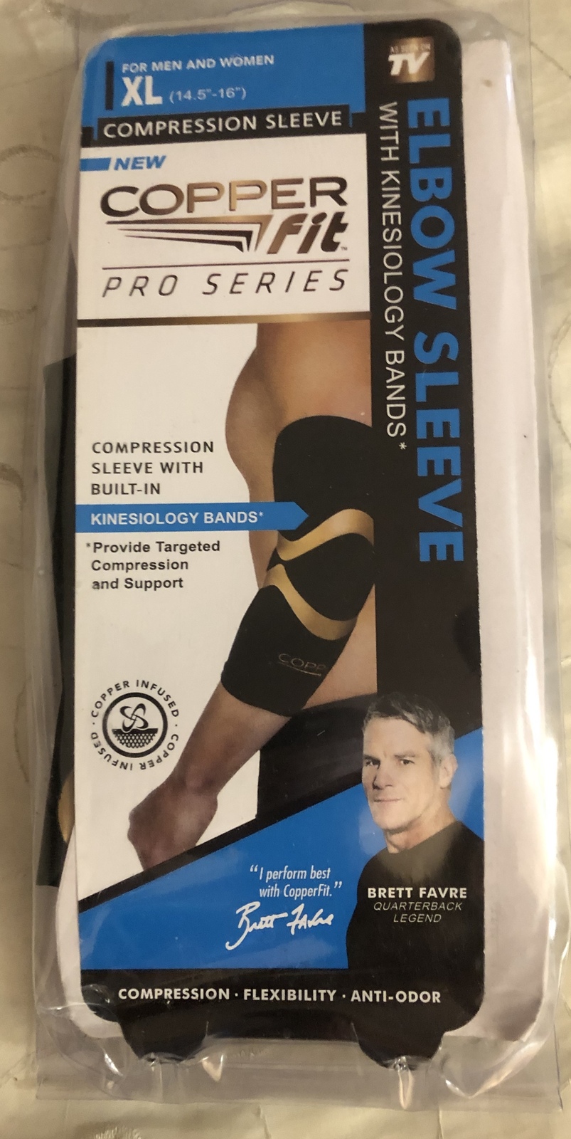 Copper Fit Pro Series Performance Compression Elbow Sleeve - $24.95