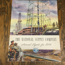 Vintage the national supply company annual report for 1946 movie photo p... - $19.75