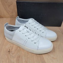 Zanzara Mens Sneakers Sz 9.5 M Barcelona Shoes White Casual Lace Up - £38.63 GBP
