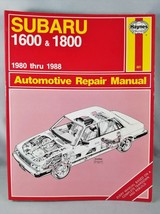 Haynes Repair Manual 681 Subaru 1600 &amp; 1800 Years 1980 - 1988 - $10.38
