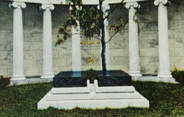 1920s Warren G Harding Memorial Marion Ohio Linen Postcard President Burial - £13.62 GBP