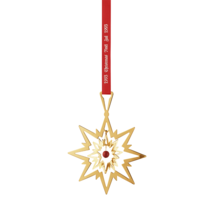 2023 Georg Jensen Christmas Holiday Ornament Gold 18Kt 1993/2023 Mobile - New - £43.14 GBP