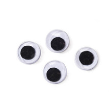 Paste On Eyes Movable Black - 18Mm - £15.61 GBP