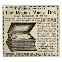Regina Music Box Metal Records 1894 Advertisement Victorian Radio ADBN1ccc - £11.78 GBP