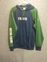 Columbia Notre Dame Fighting Irish SweatShirt Mens Medium Hooded Jacket - $19.79