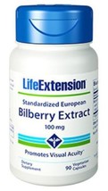 MAKE OFFER! 2 Pack Life Extension Standardized European Bilberry Extract 90 caps image 2