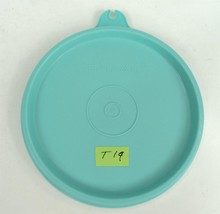 T19 Tupperware Replacement Round Container Lid - Light Blue - 4&quot; - £3.93 GBP