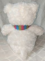 GANZ HX11211 Gusty The White Bear Hug Me Collection 15 Inches 3 Plus Age image 4