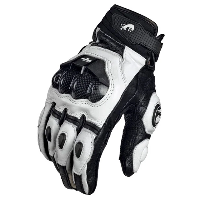 Motorcycle Leather Carbon Fiber Gloves Furygan Cross-Country Mountain Bike - £28.73 GBP