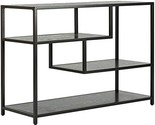 Mid-Century Console Table In Black And Matte Black By Safavieh Home. - $282.96