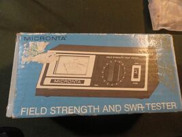 NIB VINTAGE RADIO SHACK MICRONTA FIELD STRENGTH AND SWR TESTER MODEL 21-... - $30.53