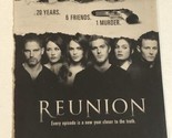 Reunion Tv Guide Print Ad Will Estes Chyler Leigh TPA9 - $5.93