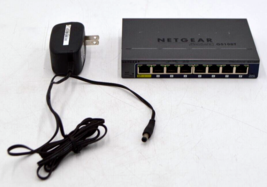 Netgear GS108T GS108TV2H1 ProSafe Plus 8-Port Gigabit Ethernet Switch - $22.40