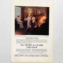 Vintage 1920&#39;s Story &amp; Clark F.R. Harper Advertising Print Ad Little Grand - £5.19 GBP