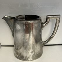 Vtg Ritz Carlton Exclusive Gebruder Hepp Silver Plate Water Pitcher G 71 18-8 - £38.79 GBP