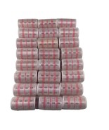 Vintage Hair Curlers Pink Self Grip Heatless Rollers Luscious Curls Lot ... - $267.99 MXN