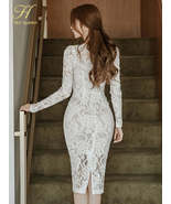 Lace Pencil  Hollow Out Sheath Bodycon Dresses - €71,01 EUR