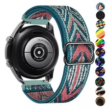 Nylon strap For Samsung Galaxy watch 4/46mm/Active 2/Gear S3/ Huawei GT ... - $9.88