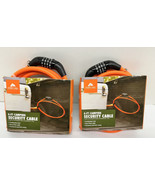 Ozark Trail 6 Foot Camping Security Cable w/ Combination Lock  Orange Lo... - £11.80 GBP