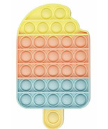 Push Pop Bubble It Silicone Sensory Fidget Ice Cream Toy Autism Stress R... - £6.30 GBP