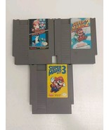 Super Mario Bros. 1 2 3 Trilogy Nintendo NES - Cartridges Only - Authent... - £44.67 GBP