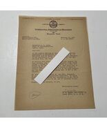 International Association of Machinists letter 1935 Signed C. W. Gibbs - $547.09 MXN