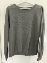 Star Wars Women’s Sweatshirt Gray Soft Rayon Blend XL - $9.36