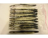 Almost Alive American Eel 11&quot; Bulk Bag of 12 for Striper Fishing and Cobia - £26.70 GBP