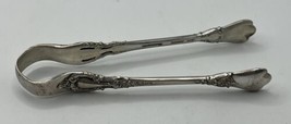 Eloquence by Lunt Sterling Silver Sugar Tongs Olive Tong 4 1/2&quot; - £50.55 GBP