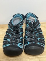 Teal Black Khombu Women&#39;s Aqua Trac Sandals Adjustable EUC Size 8.5 - £19.43 GBP