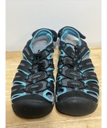 Teal Black Khombu Women&#39;s Aqua Trac Sandals Adjustable EUC Size 8.5 - £18.99 GBP