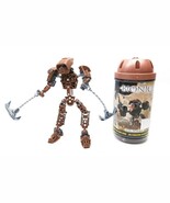 Lego ® Bionicle Toa Hordika Onewa 8739 with Canister and Manual - $273.17 MXN