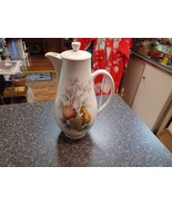 Mid Century Vintage Syracuse Carefree Wayside Fall Fruits Carafe 9.5&quot; - $34.64