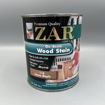 Quart Can ZAR 110 SALEM MAPLE Oil Based Interior Wood Stain 11012 (Disco... - £50.23 GBP