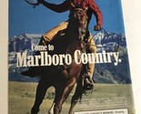 1990 Come To Marlboro Country Vintage Print Ad Advertisement pa11 - £6.30 GBP