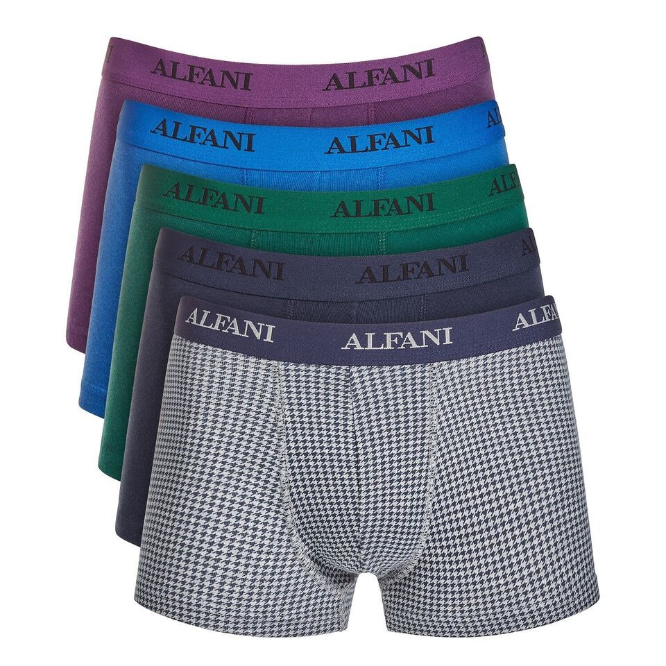Alfani Men&#39;s 5-Pk. Moisture-Wicking Trunks Navy B4HP - $14.95