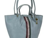Fossil Callie Large Leather Tote Chambray Blue ZB7797197 NWT $268 MSRP FS - $138.59