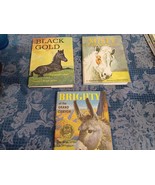Signed Marguerite Henry Wesley Dennis HB Book Lot Black Gold Misty Brighty - $2,810.69 MXN
